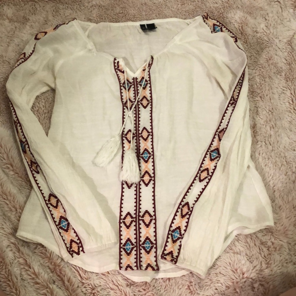 Boho Sheer long sleeve
